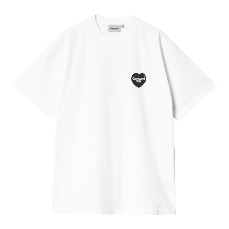 S/S HEART BANDANA BLANCO