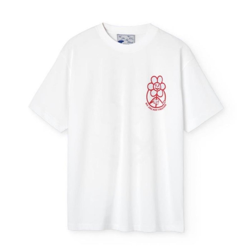 DAISY LOGO WORKER T-SHIRT BLANCO