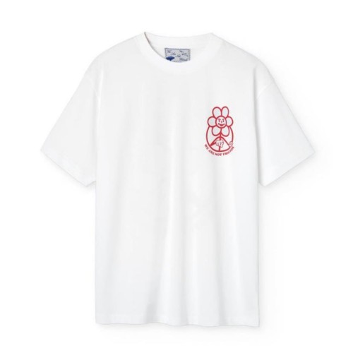 DAISY LOGO WORKER T-SHIRT BLANCO