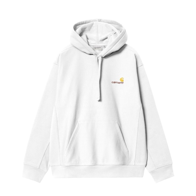 CARHARTT AMERICAN SCRIPT HOODI BLANCO