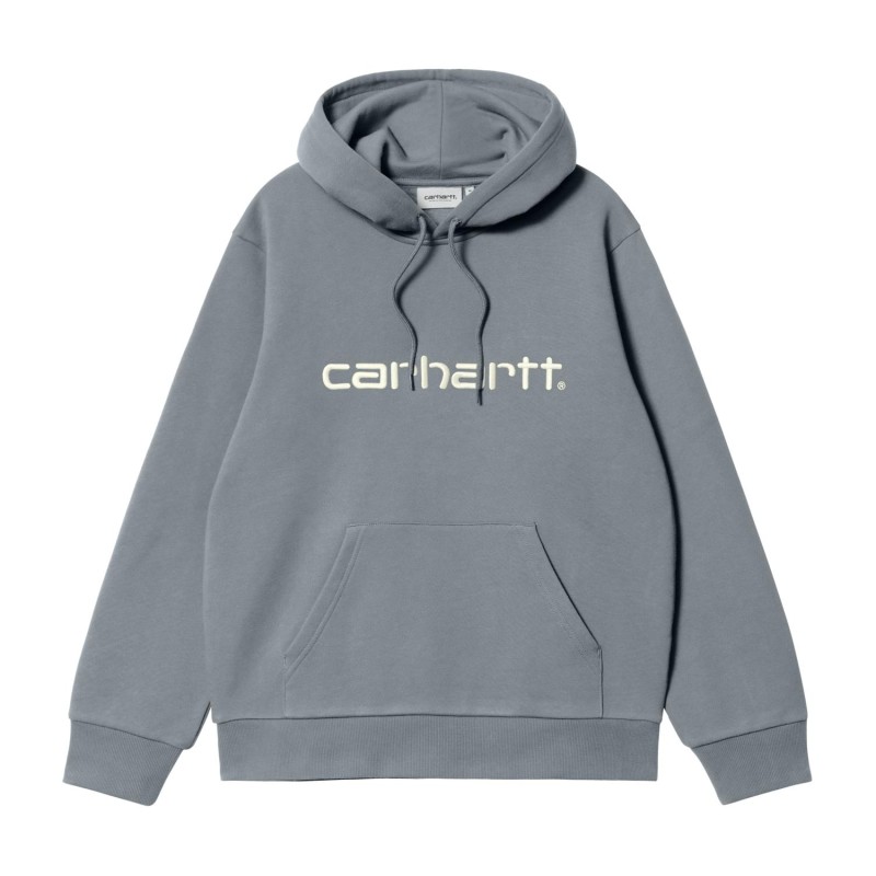 CARHARTT HOODED SWEAT DOVE GREY