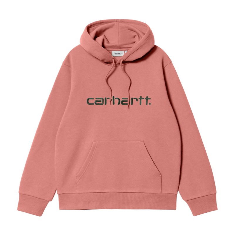 CARHARTT HOODED SWEAT ROSA