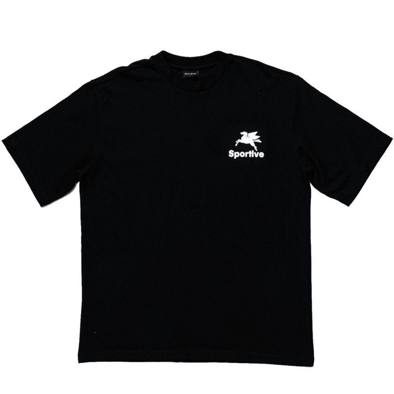 GOODIES PEGASUS BLACK TEE