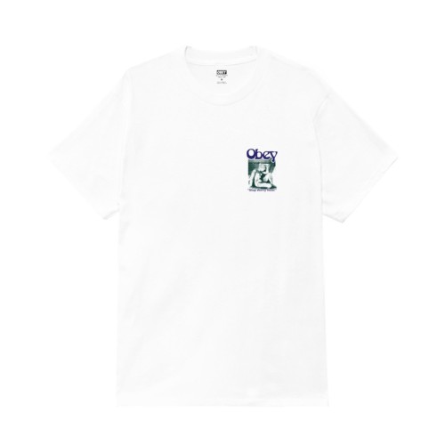 OBEY STOP WORRY NOW BLANCO