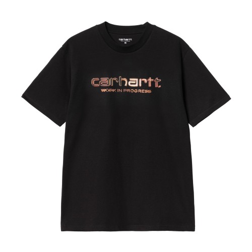 CARHARTT SOLAR CHROME TEE NEGRO