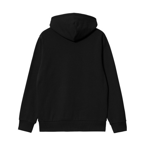CARHARTT SCRIPT HOODED NEGRO