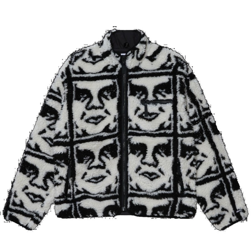 OBEY REPEATED ICON SHERPA JKT