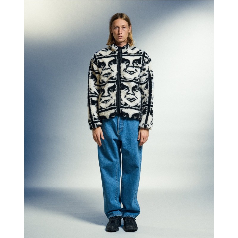 OBEY REPEATED ICON SHERPA JKT