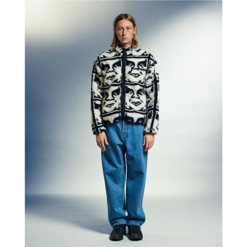 OBEY REPEATED ICON SHERPA JKT