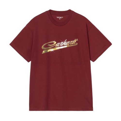 S/S VROOOOM T-SHIRT MARSALA