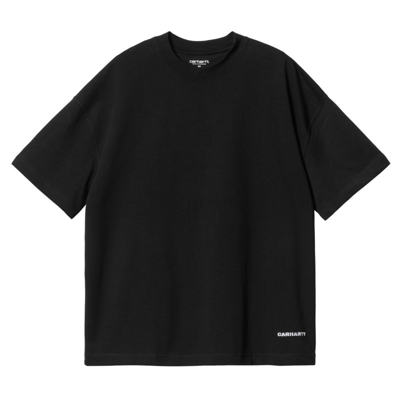 S/S LINK SCRIPT T-SHIRT NEGRO