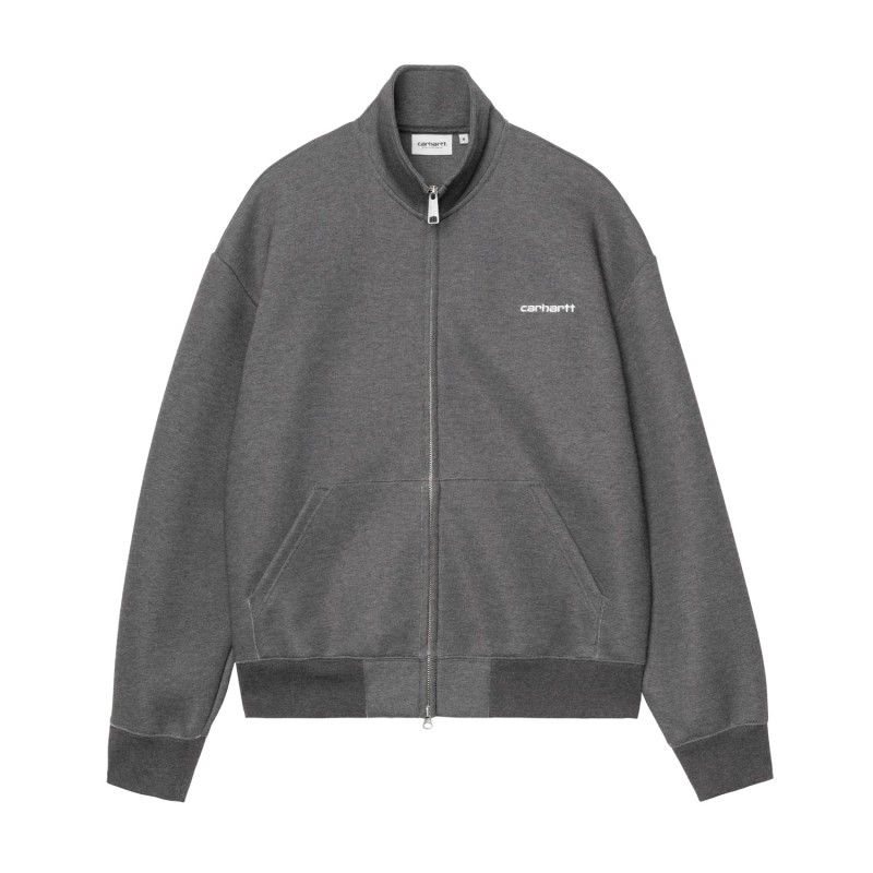 ALDA ZIP SWEAT JACKET NEGRO