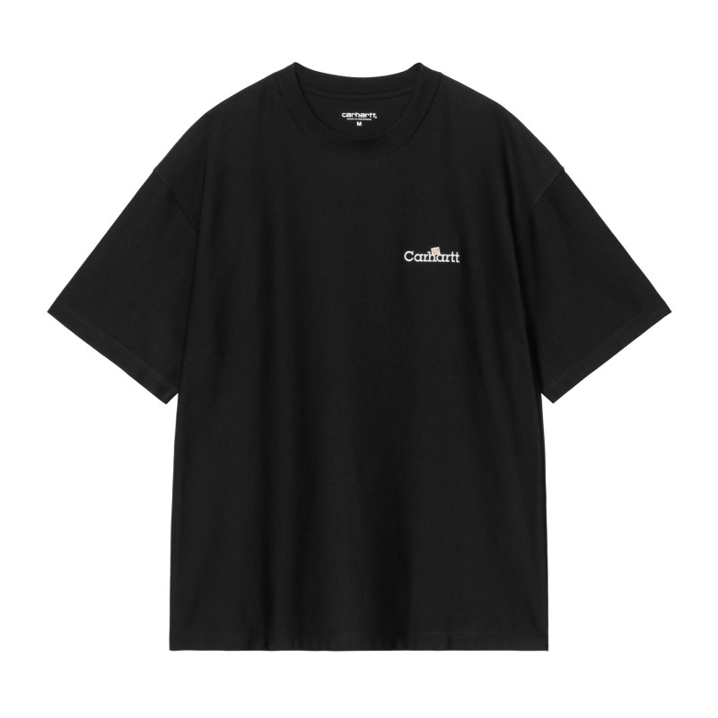 S/S WIP LABEL T-SHIRT NEGRO