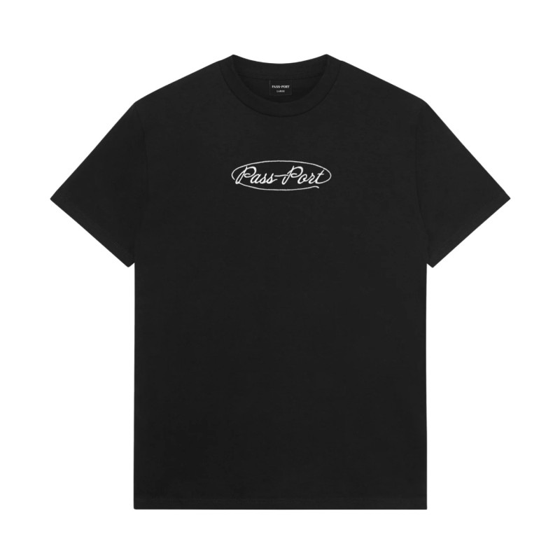 OVALIT T-SHIRT NEGRO
