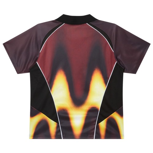 OBEY BLURRED SOCCER JERSEY ROJO 2