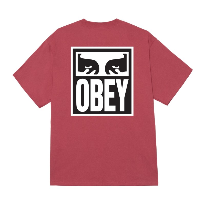 OBEY EYES ICON 2 TEE ROJO