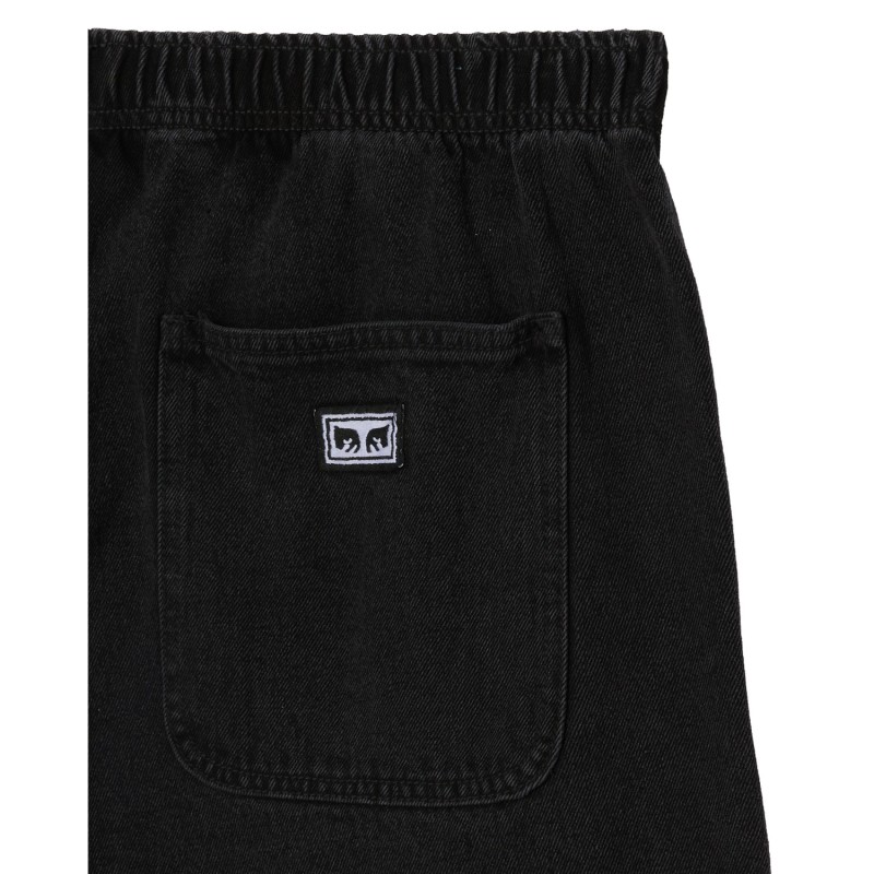 EASY DENIM SHORT NEGRO