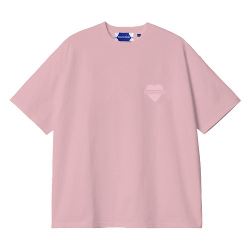 WANF UNION LOVE ANTRA BOXY TEE PEACH