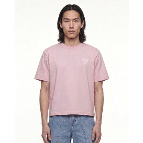 WANF UNION LOVE ANTRA BOXY TEE PEACH