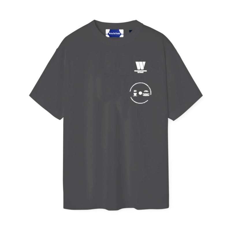 FRIENDS RECORDS T-SHIRT NEGRO