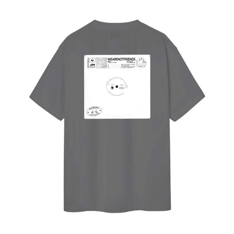 FRIENDS RECORDS T-SHIRT NEGRO