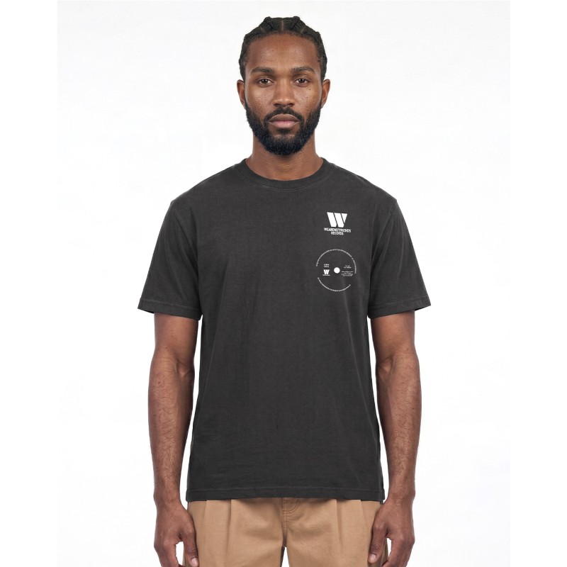 FRIENDS RECORDS T-SHIRT NEGRO