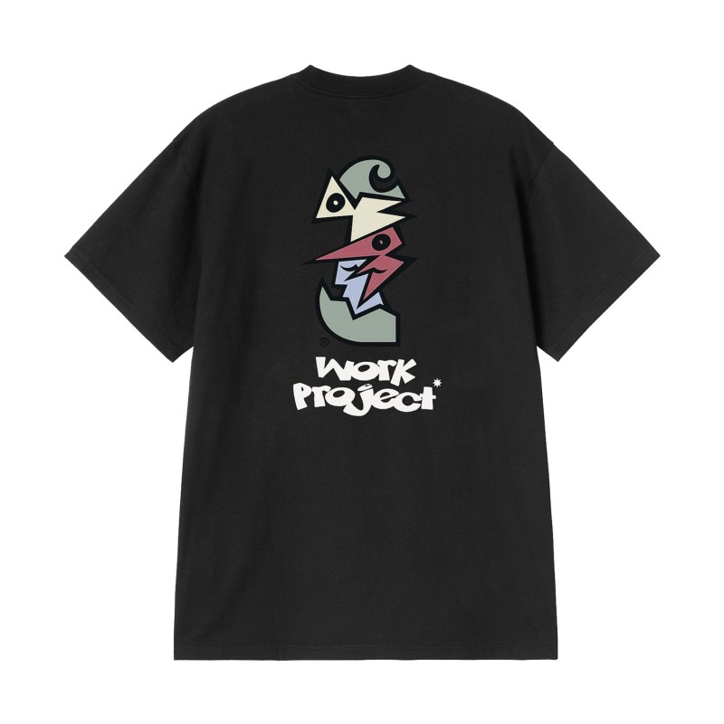 S/S CUBIST T-SHIRT NEGRO
