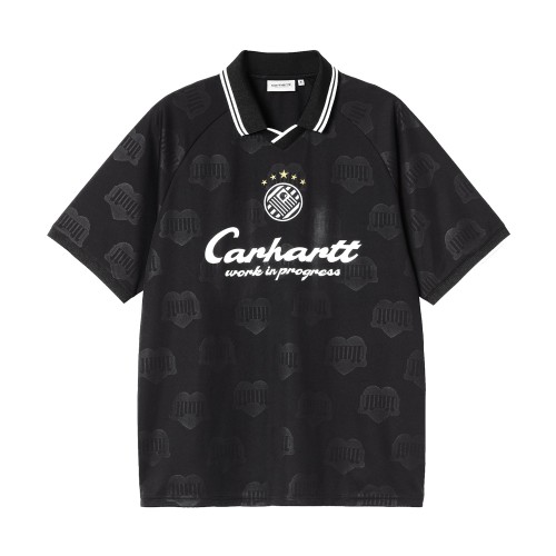 S/S TERRACE FOOTBALL T-SHIRT NEGRO