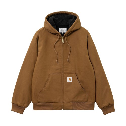 CARHARTT ACTIVE JACKET HAMILTON BROWN