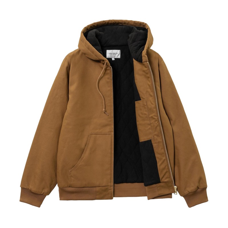 CARHARTT ACTIVE JACKET HAMILTON BROWN