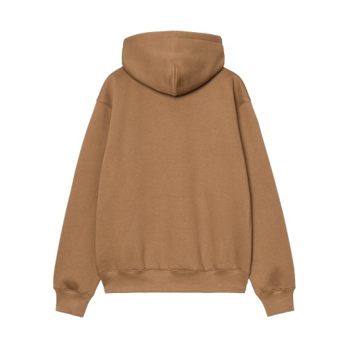 CARHARTT HOODED SWEAT HAMILTON BROWN 2