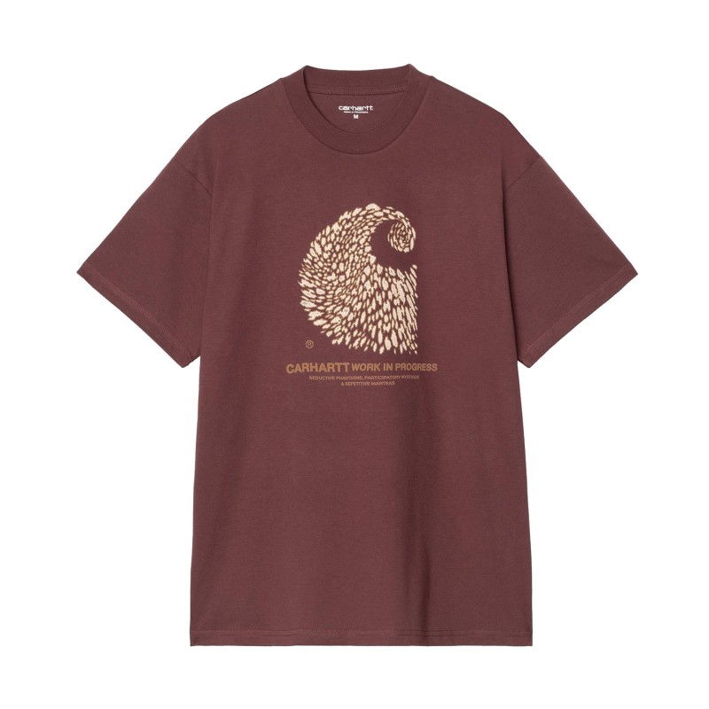 S/S ENTRANCE T-SHIRT AMARONE