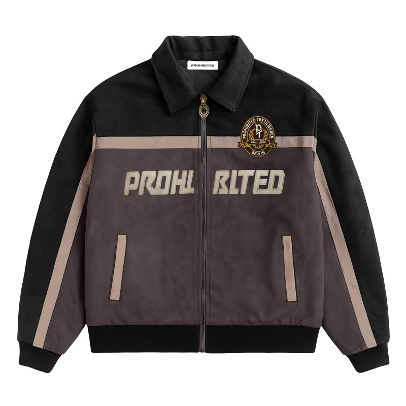 OLD ERA SUEDE JACKET MARRON