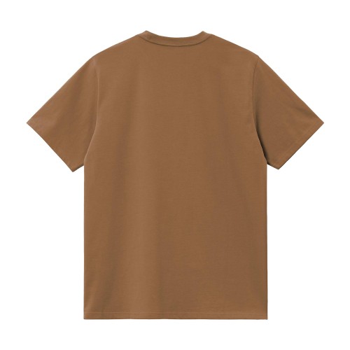 S/S SCRIPT T-SHIRT HAMILTON BROWN