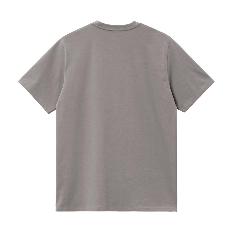 S/S SCRIPT T-SHIRT SHADY GREY