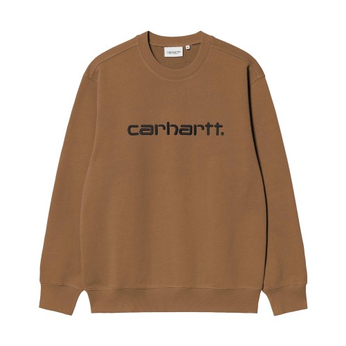 CARHARTT SWEAT HAMILTON BROWN