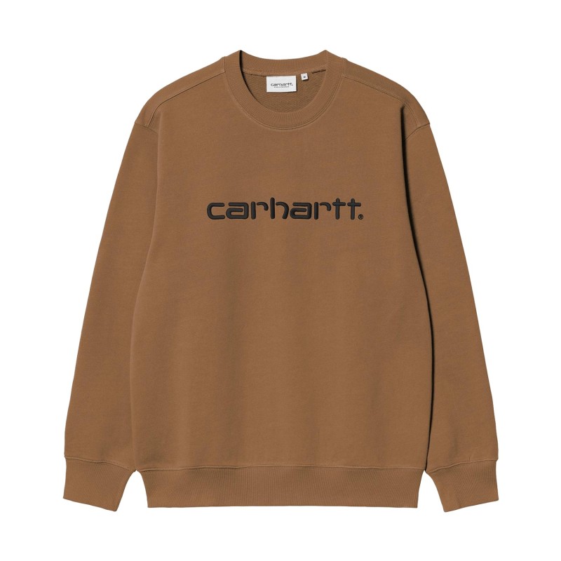 CARHARTT SWEAT HAMILTON BROWN