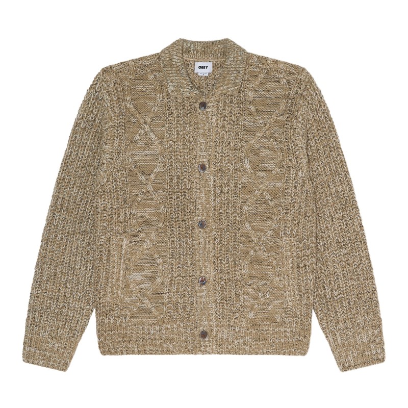 ISAR BUTTON UP SWEATER