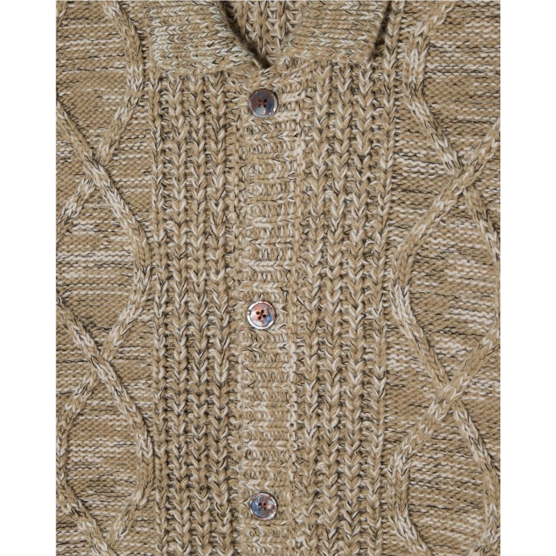 ISAR BUTTON UP SWEATER