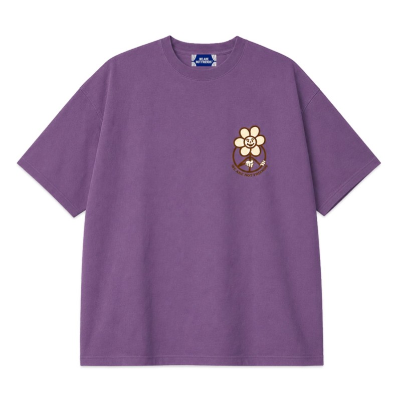DAISY BOXY T-SHIRT VIOLETA