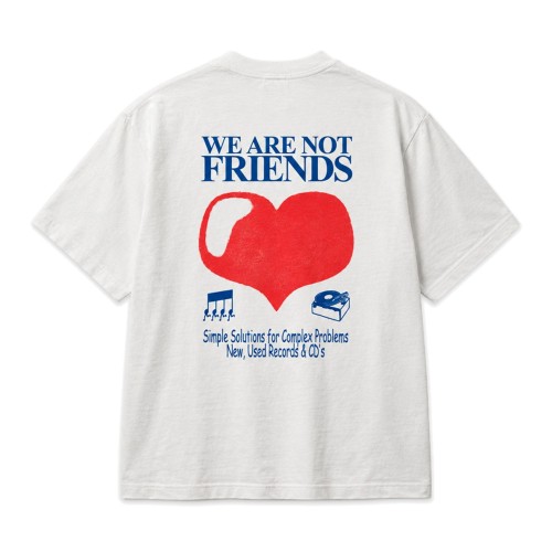 ANALOG LOVE T-SHIRT BLANCO