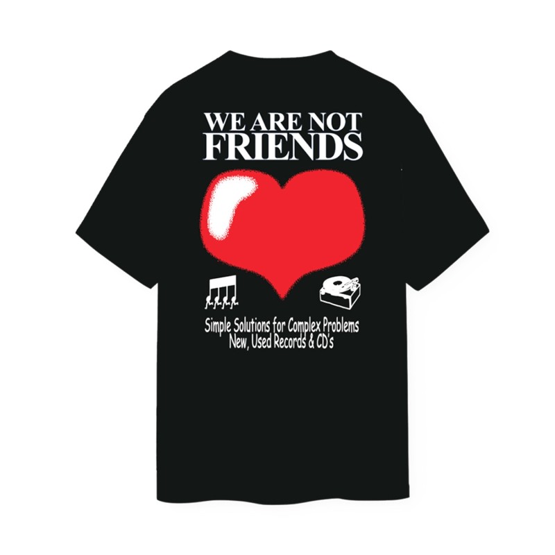 ANALOG LOVE T-SHIRT NEGRO