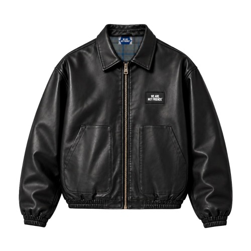 BOXY PU JACKET