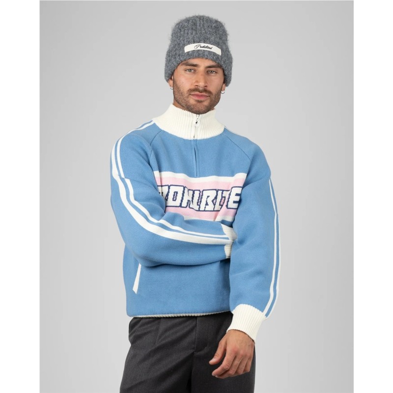 LETTERMAN KNITTED QUARTER ZIP