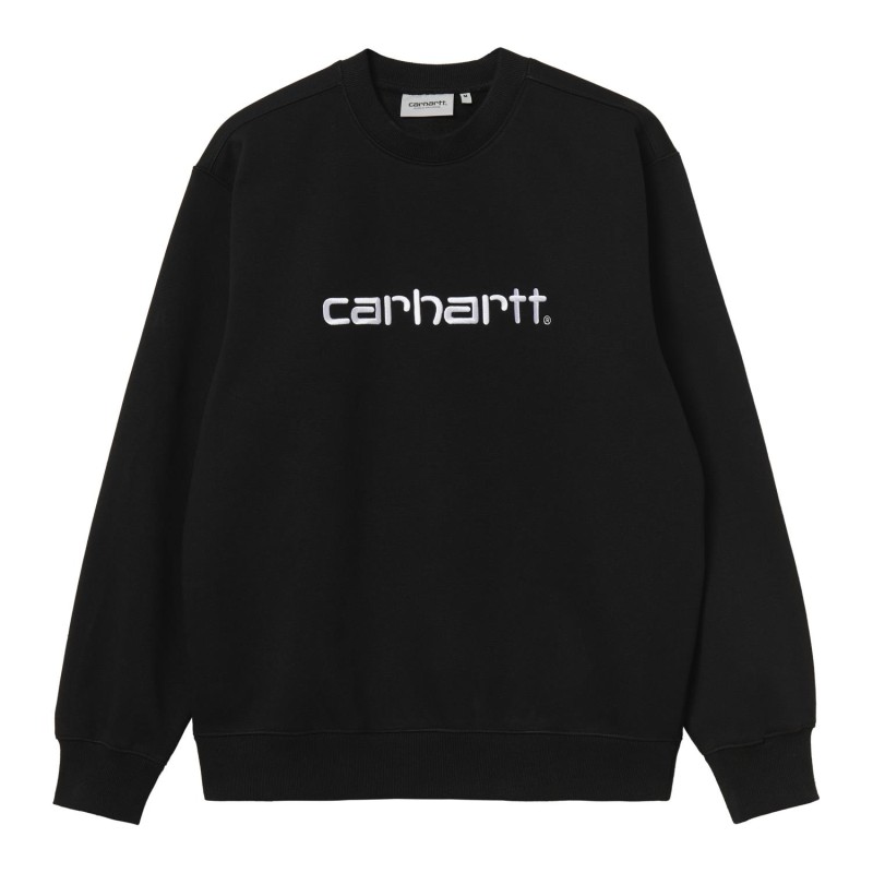 CARHARTT SWEAT BLACK