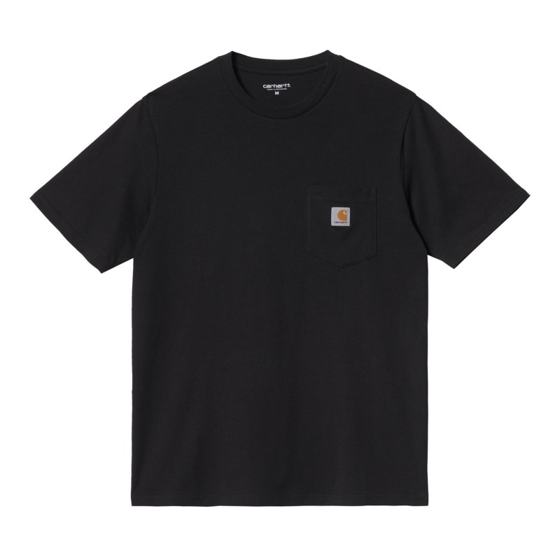 CARHARTT POCKET T SHIRT NEGRO