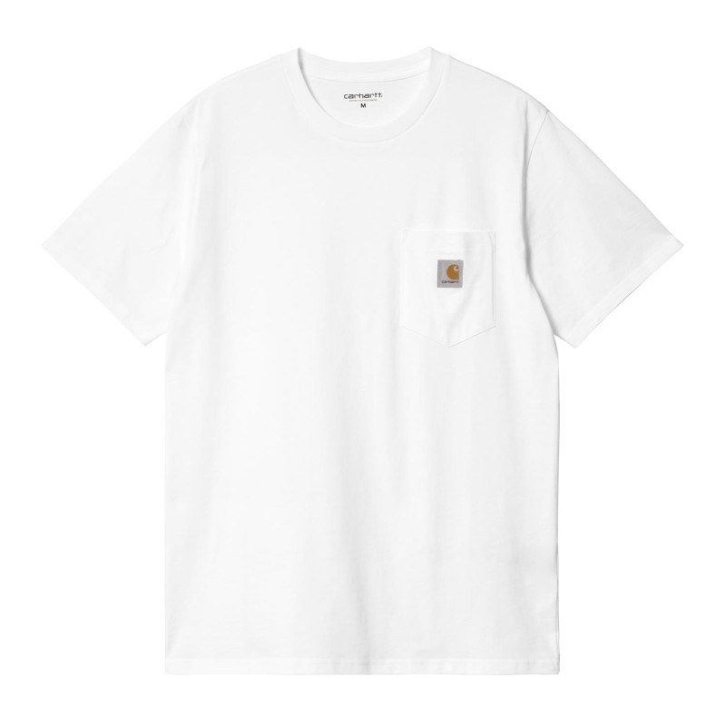 CARHARTT POCKET T SHIRT BLANCO